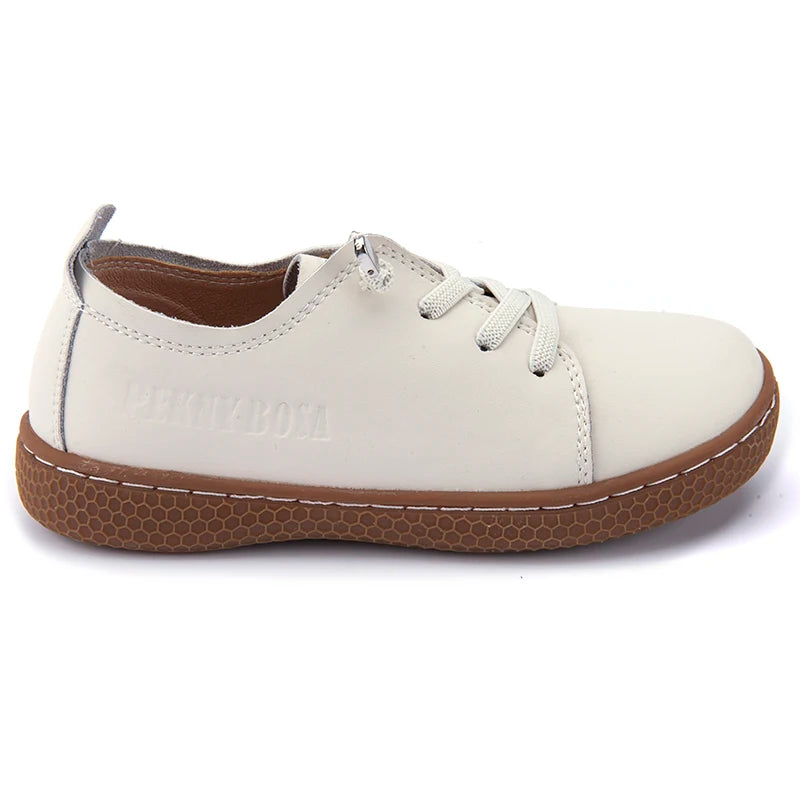 Chaussures en Cuir Enfants — Élégantes & Confortables Garçon & Fille