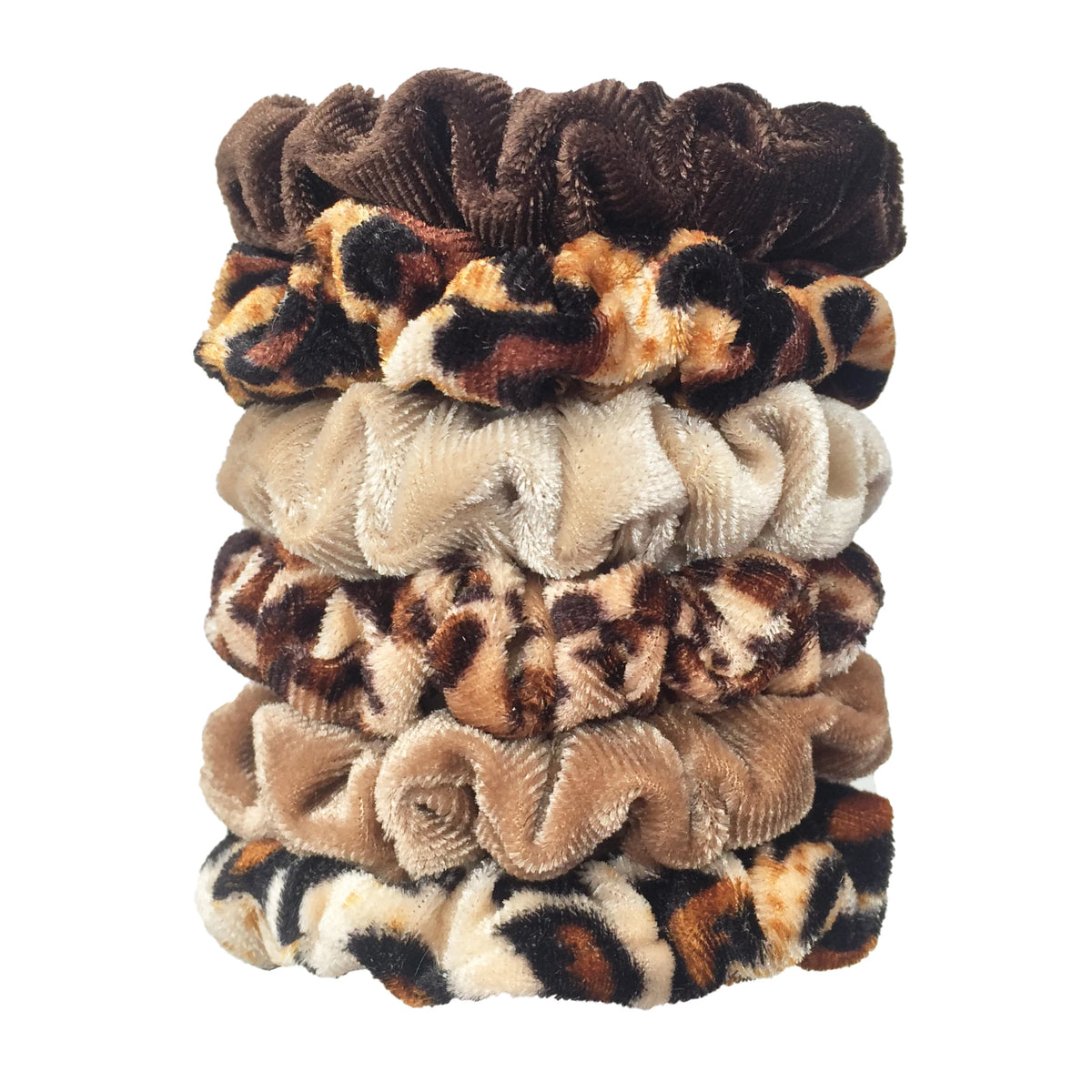 24/50/6 piezas de coleteros para mujer, accesorios de boutique de terciopelo, bonito estampado de leopardo, banda elástica de alta calidad, cinta para el pelo, lazo para cola de caballo