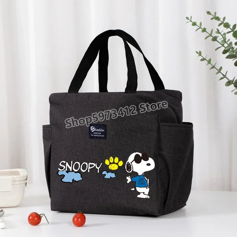 Sac isotherme portable pour déjeuner et boissons — mignon, thermique, pique-nique, cadeau enfants