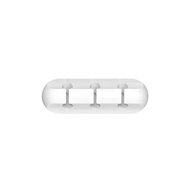 Silicone Cable Wire Organizer, USB Cable Winder, Self-Adhesive Management Clips for Mouse, Keyboard, Headset for iPhone Huawei