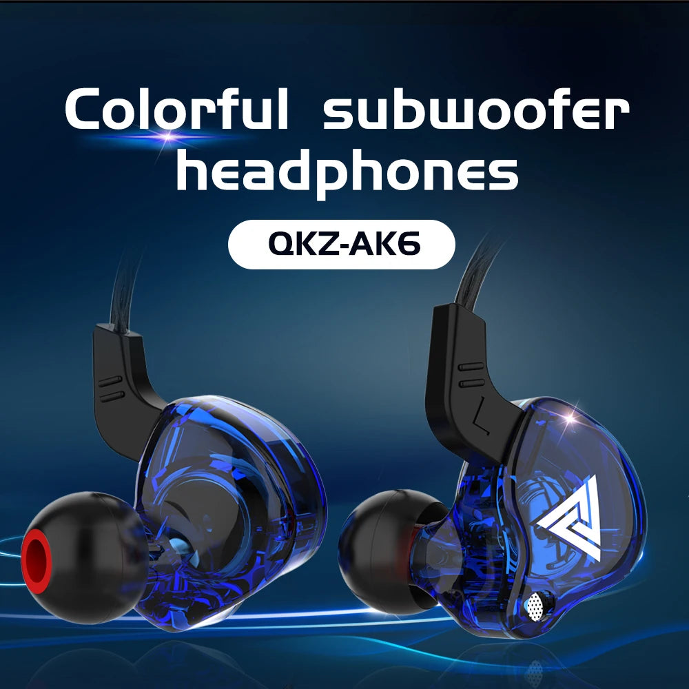 Écouteurs filaires HiFi 3,5mm — pilote cuivre, basse stéréo, sport, musique, avec micro