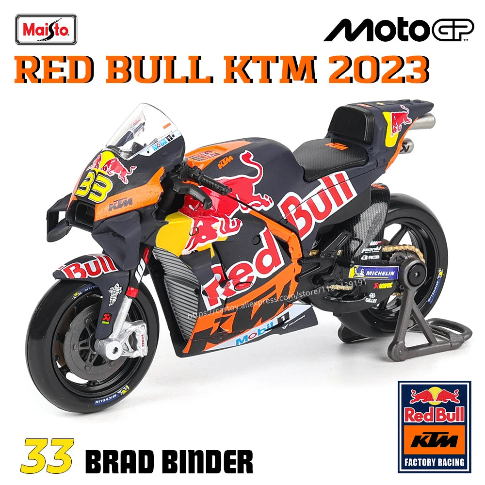 Maisto 1:18 2024 Equipo Ducati Lenovo # 1 Bagnaia Piloto Campeón Moto GP Carrera Aleación Fundida Modelo de Motocicleta Colección Regalo Juguete