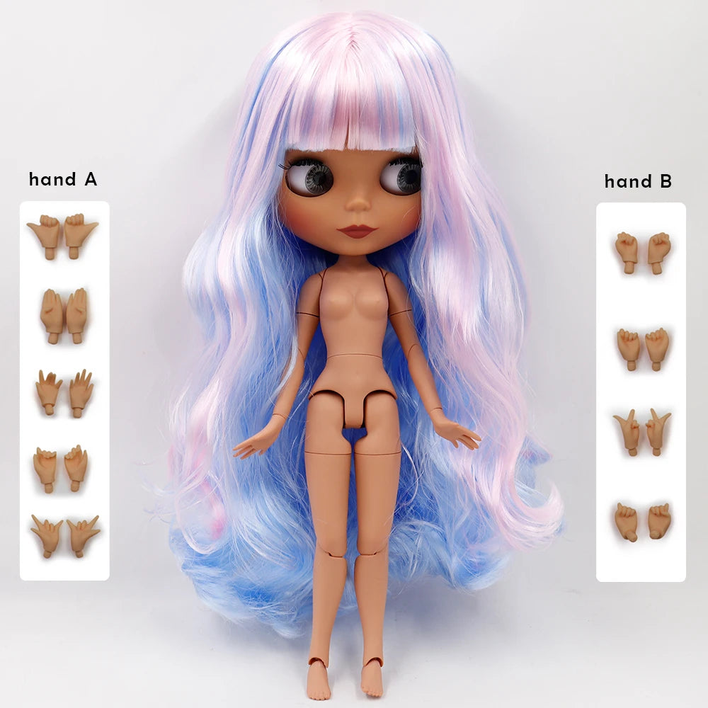 Poupée 1/6 corps articulé BJD bricolage — mode, fille, cadeau, ensemble à main A & B