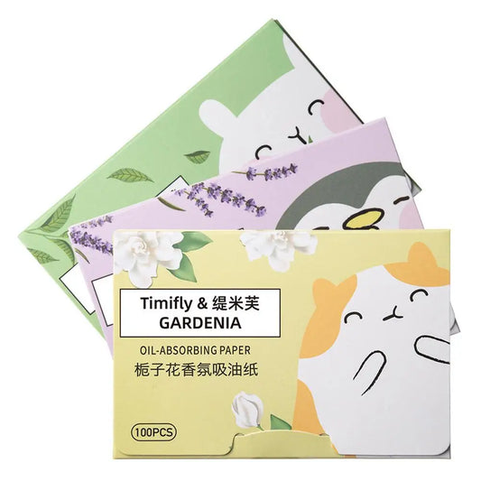 100 Pcs New Oil Blotting Paper Facial Portable Wipes Face Cleaner Oil Control Face Cleaning Tools Oil Absorbing