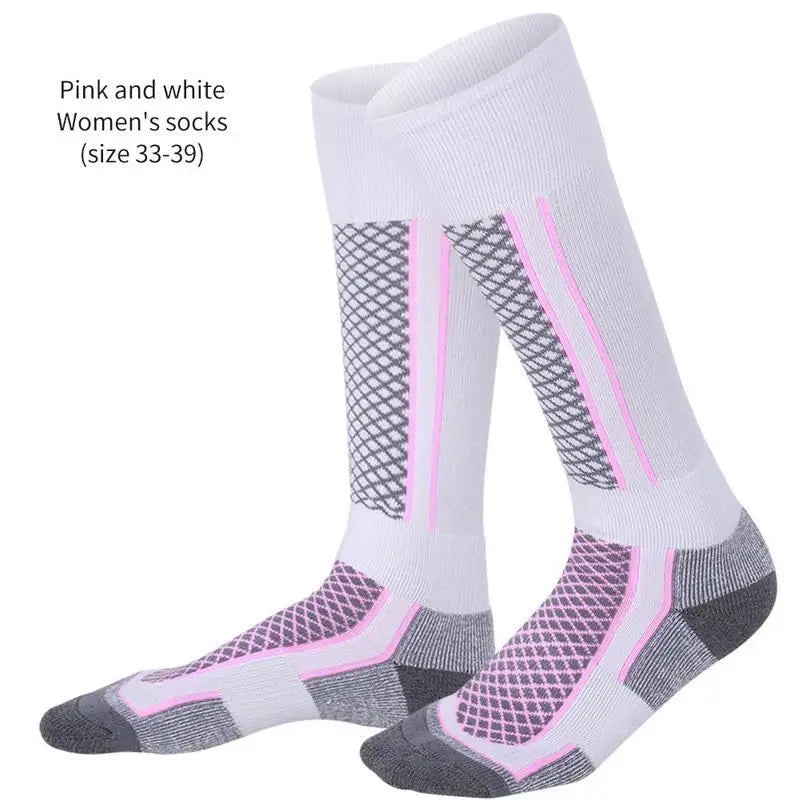 Chaussettes de Ski Hiver Thermiques — Randonnée & Sport pour Homme, Femme, Enfant