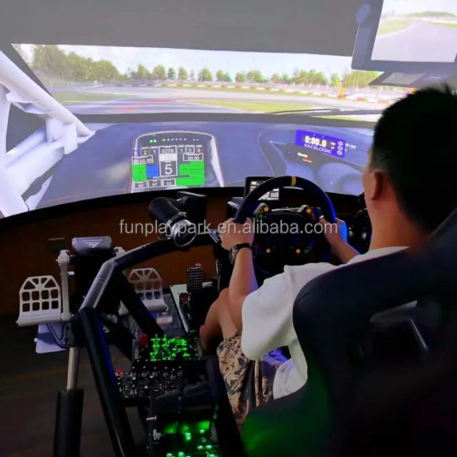 Équipement de résonance d'émulateur de course en salle personnalisé, commentaires de force sportive personnalisés, entraînement de réalité immersive, divertissement