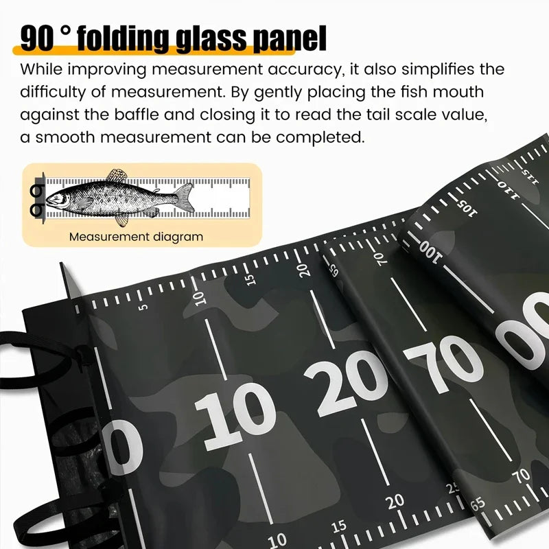Règle de Pêche Étanche en PVC — Ruban à Mesurer Kayak & Bateau 10-30cm