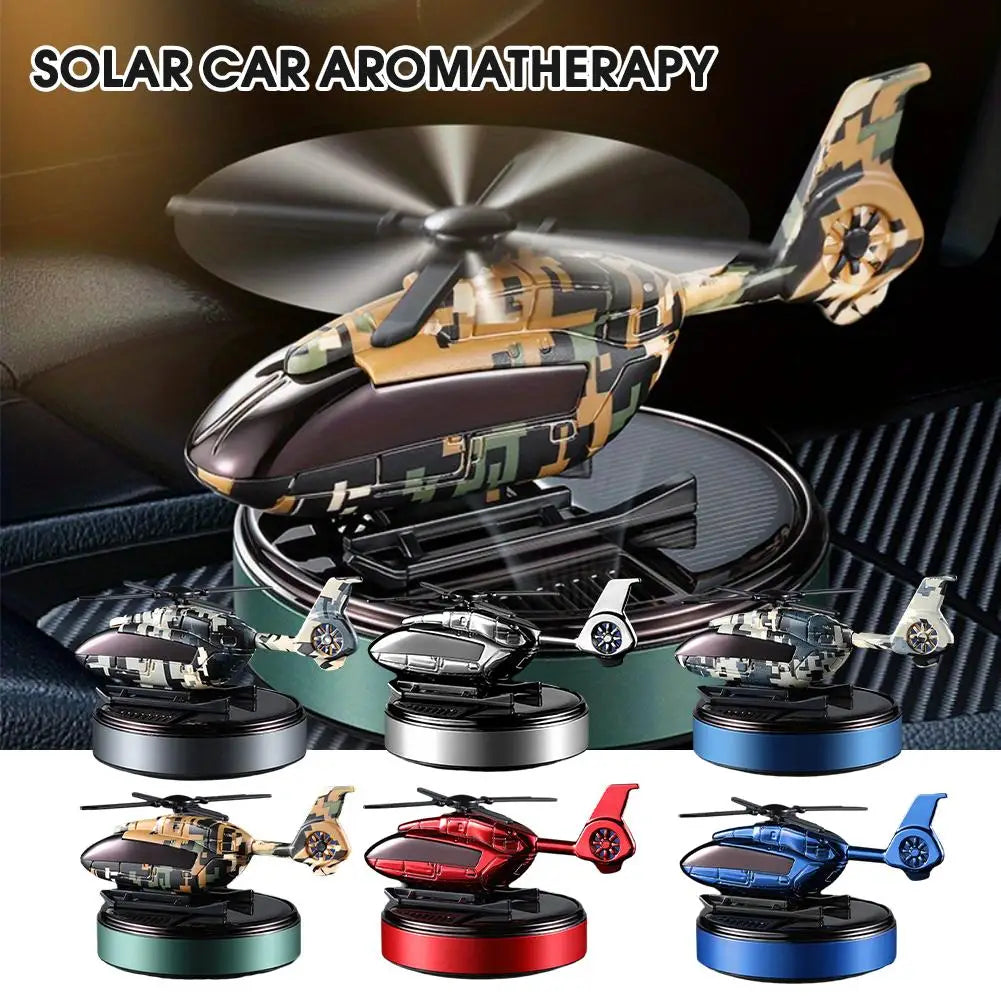 Désodorisant solaire pour voiture et avion, accessoires intérieurs d'hélicoptère, garniture d'hélice, diffuseur de parfum lointain, dépistolet ant