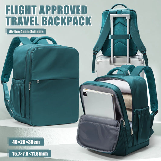 Sac à Dos Voyage Cabine 40x30x20 — Résistant À l’Eau Grande Capacité Ordinateur