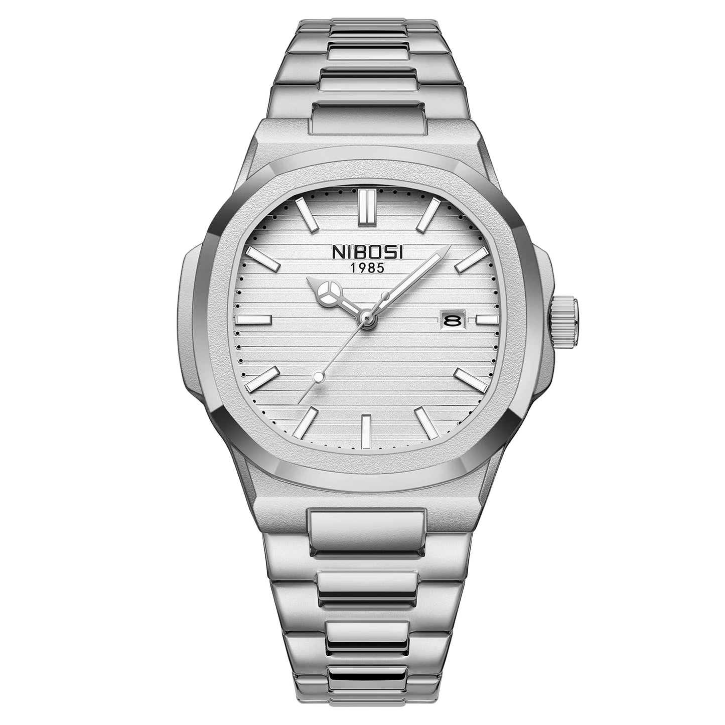 2025 New Luxury Men's Quartz Watches 30M Waterproof Automatic Date Stainless Steel Men's Watch Sport Chronograph Watch for Men Clock