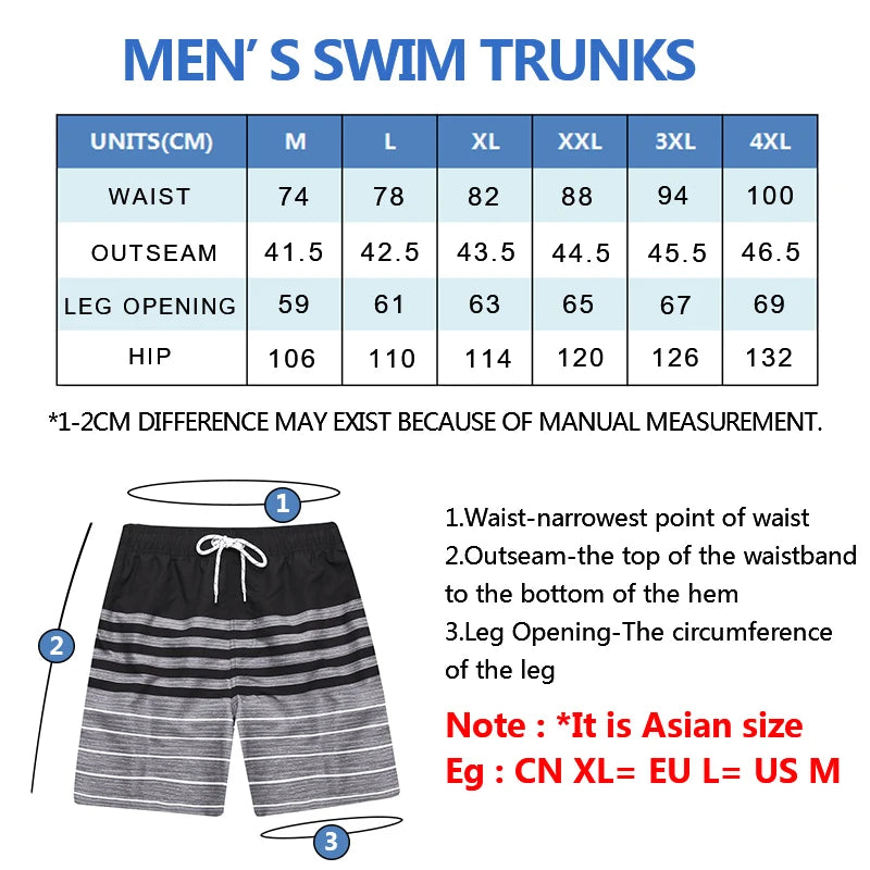Datifer – short de plage à séchage rapide pour hommes, maillot de bain de marque, de Surf, d'athlétisme, de course et de gymnastique