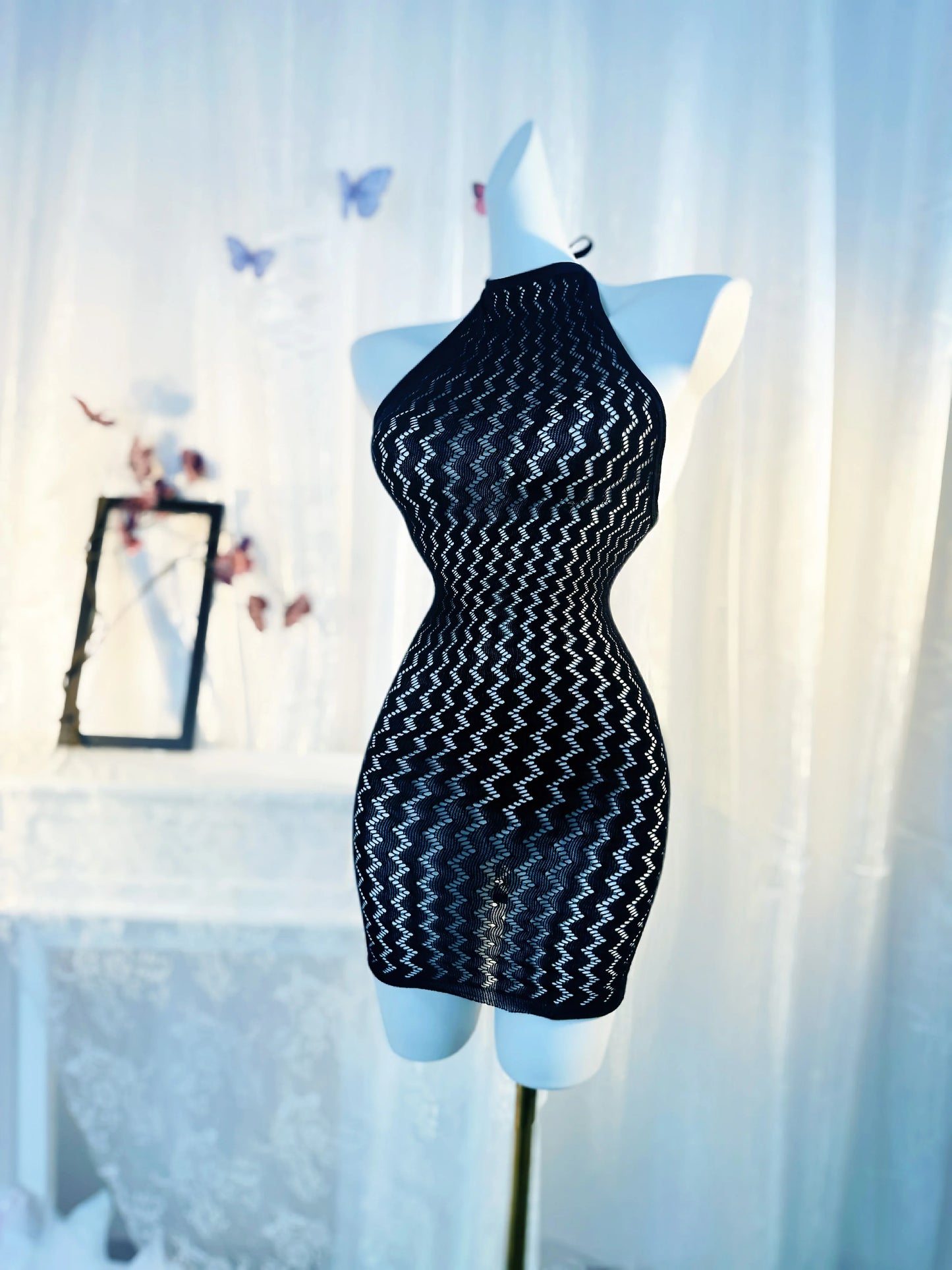 Femmes Sexy résille couvrir sans Bikini évider robe moulante voir à travers les maillots de bain été maillots de bain pour femmes DS490