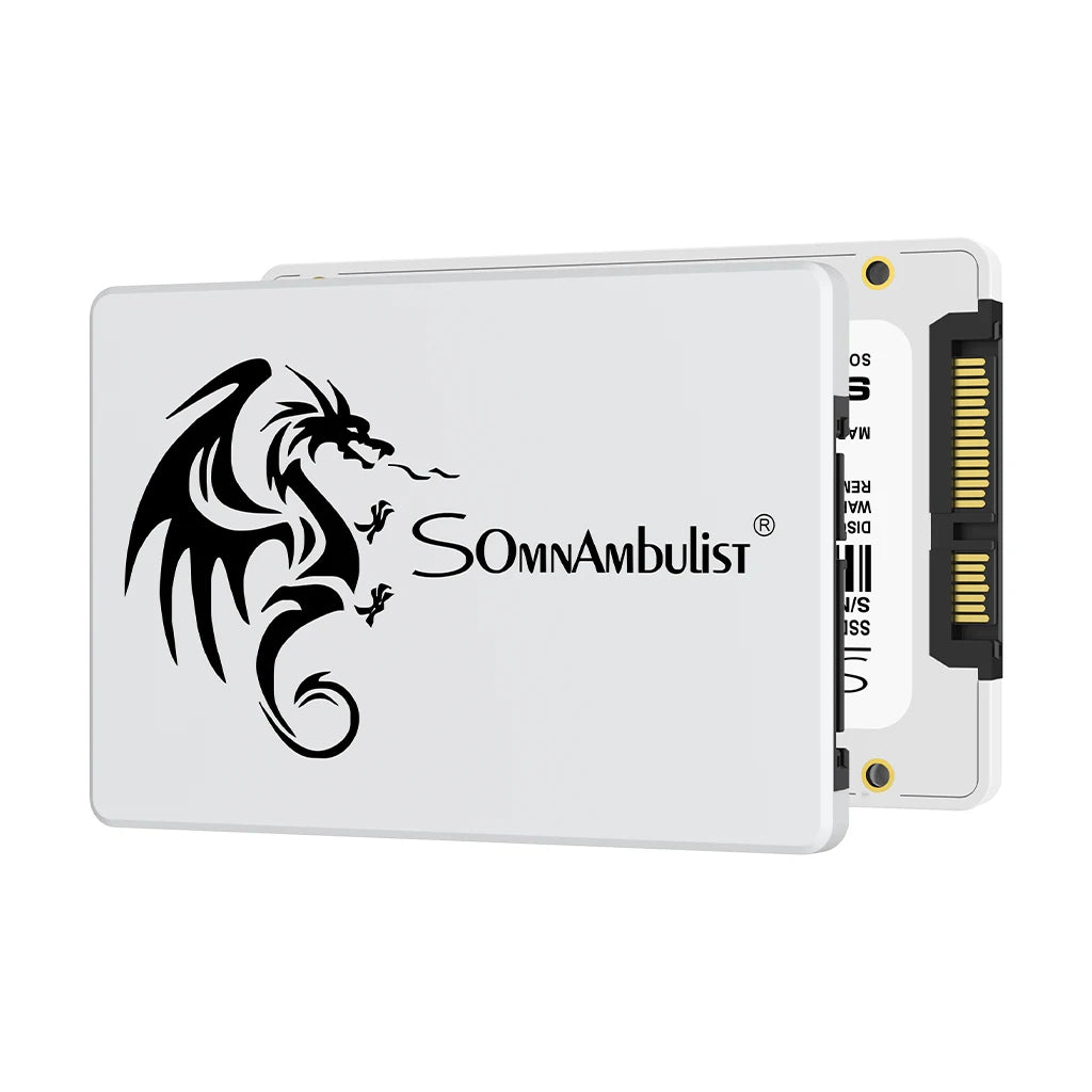 SomnAmbulist SSD 2.5 64GB 128GB 256GB 512GB pour ordinateur portable de bureau disque SSD Sata3 120GB 240GB 480GB
