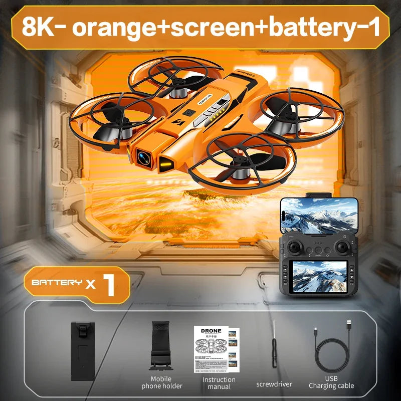 Drone mini 8K GPS professionnel — photographie aérienne HD, caméra 5G, quadricoptère UAV