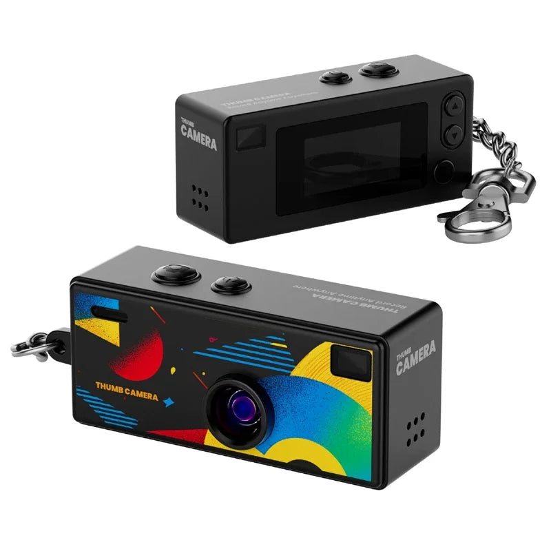 0.96 inch Keychain Camera, Retro Action Camera, Supports Memory Card, 1080P, Very Small Video Camera, Video Recorder