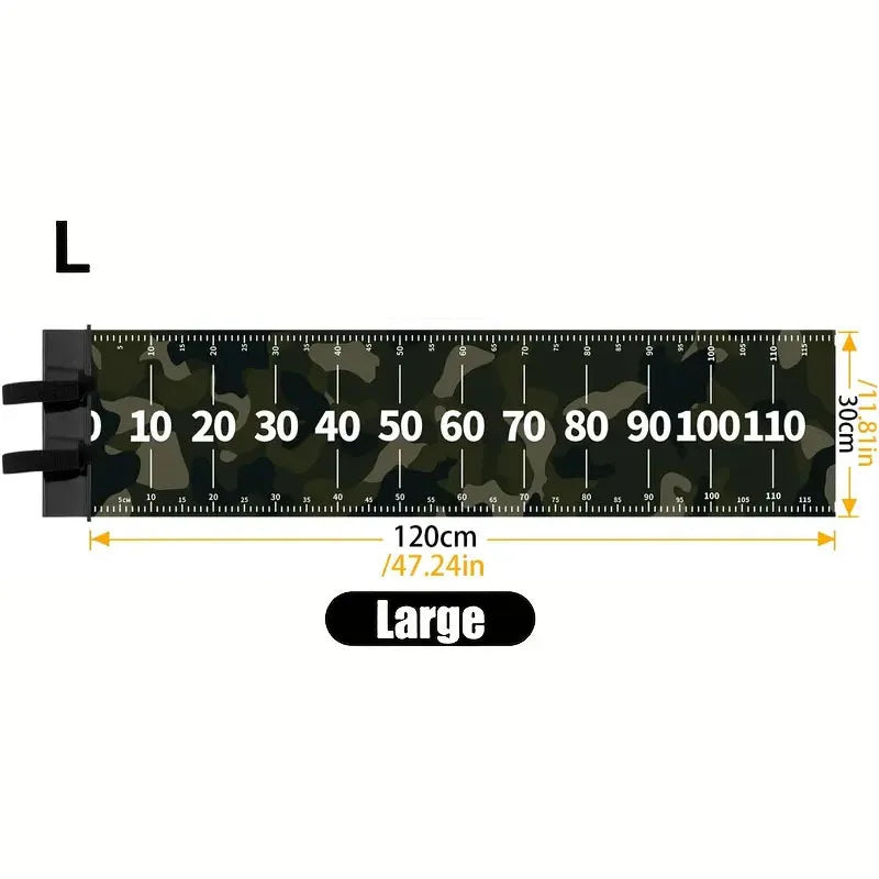 Règle de Pêche Étanche en PVC — Ruban à Mesurer Kayak & Bateau 10-30cm