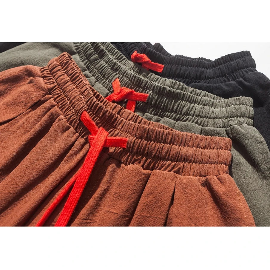 Pantalón sarouel de algodón y lino para hombre, jogging informal, estilo chino, alta calidad, nuevo