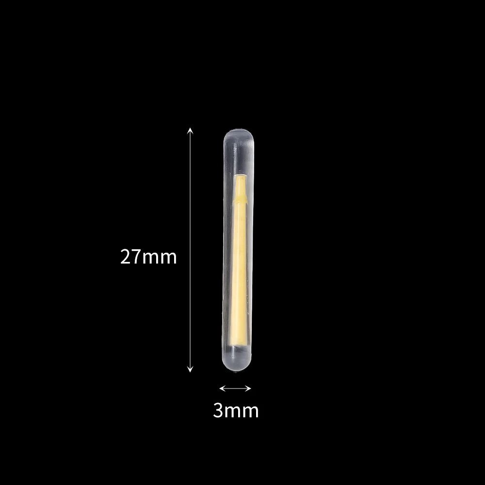 Flotteur de pêche structurels ent dans la nuit, lot de 10, 20 ou 50 pièces de 2.2 à 4.5mm