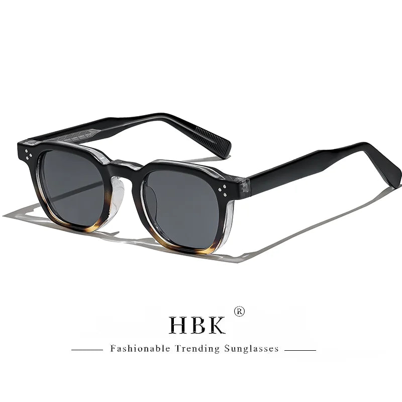 Lunettes de soleil carrées rétro pour hommes — mode punk, femmes, voyage, UV400, lot 1/2/3 pièces