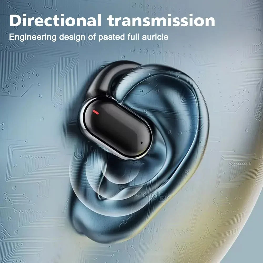 X91 OWS Bluetooth 5.3 Ear Hook Earbuds Low Latency Gaming Sport Headset HiFi Stereo Noise Reduction Headphones
