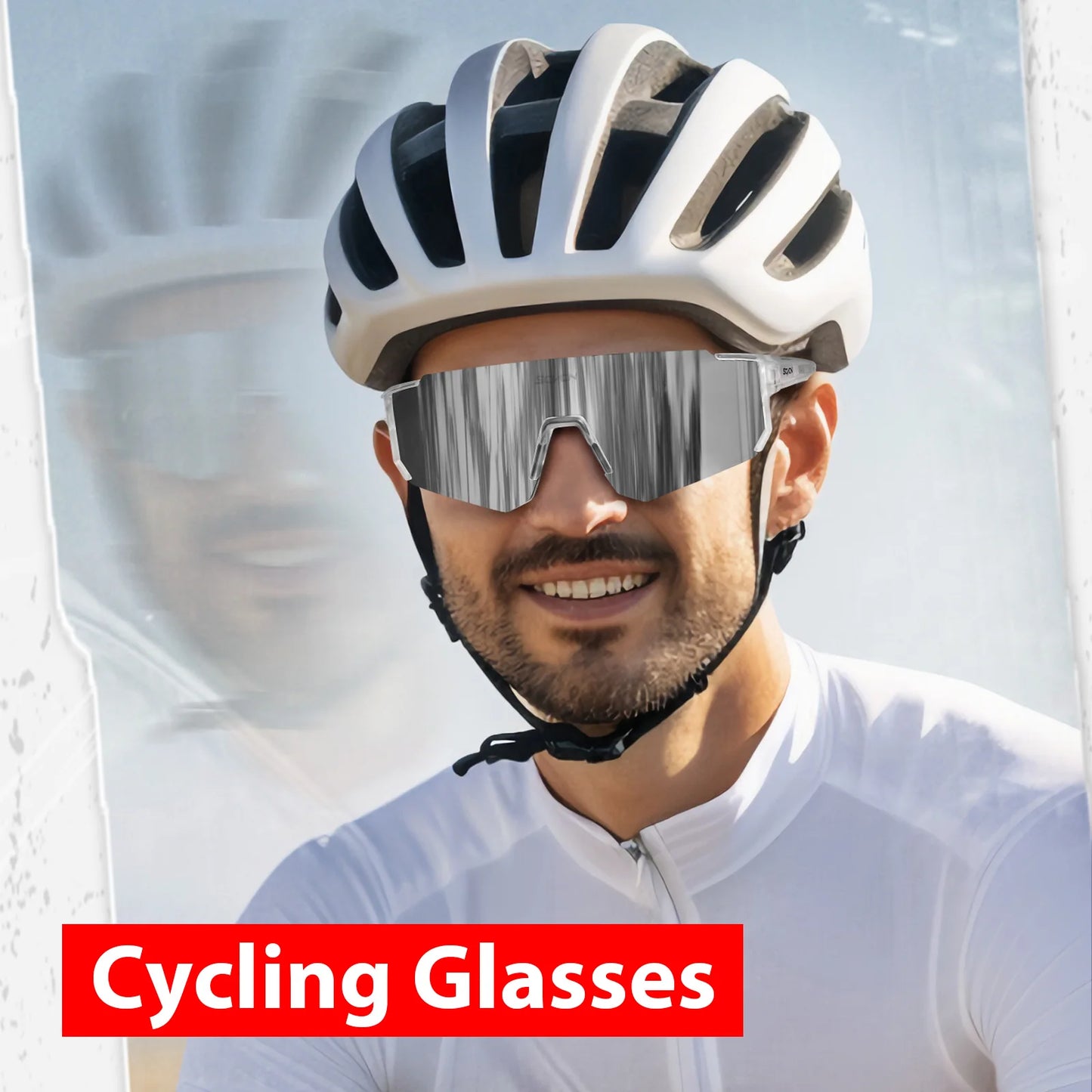 Lunettes Cyclisme Extérieur UV400 — VTT Sport Escalade Pêche Homme Femme