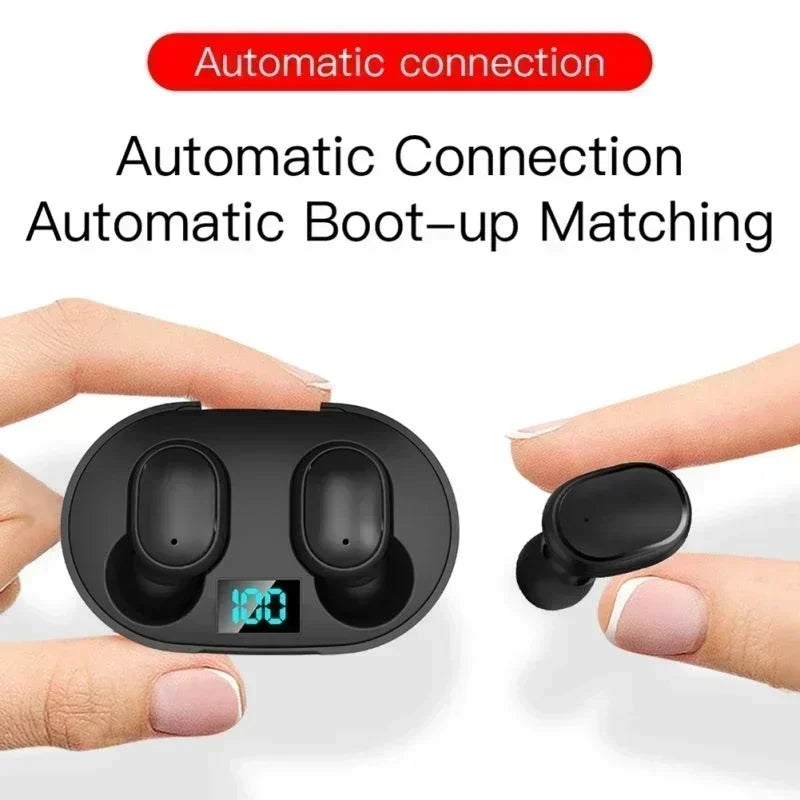 Écouteurs Bluetooth sans fil TWS antibruit — avec microphone, casque