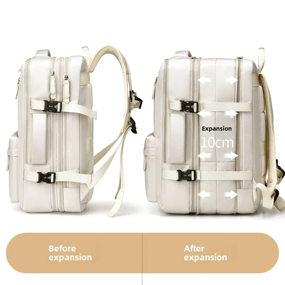 Sac à Dos Cabine Avion 45x30x25 — Ordinateur Voyage École Homme Femme