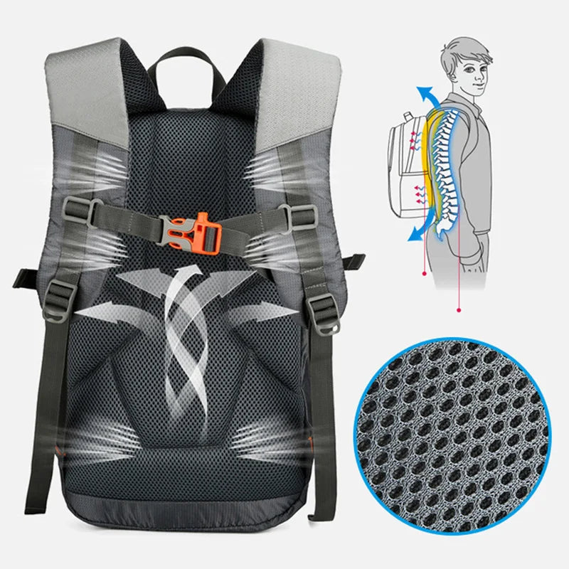 Sac d'alpinisme en plein air, sac à dos d'escalade étanche, grand sac à dos de Camping, sac de randonnée professionnel, sacs d'équipement de sport