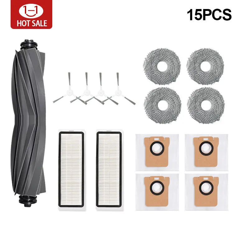 Dust bag for Xiaomi X20 + / X20 Plus robot vacuum cleaner, mop and grill accessories, main side brush, Hepa filter, spare parts
