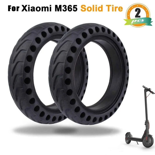 Solid Tire for Xiaomi M365 Pro Mijia Mi 1S Pro 2 Electric Scooter, Essential 8.5 Inch Rubber Tire, 8.5 Inch Wheel