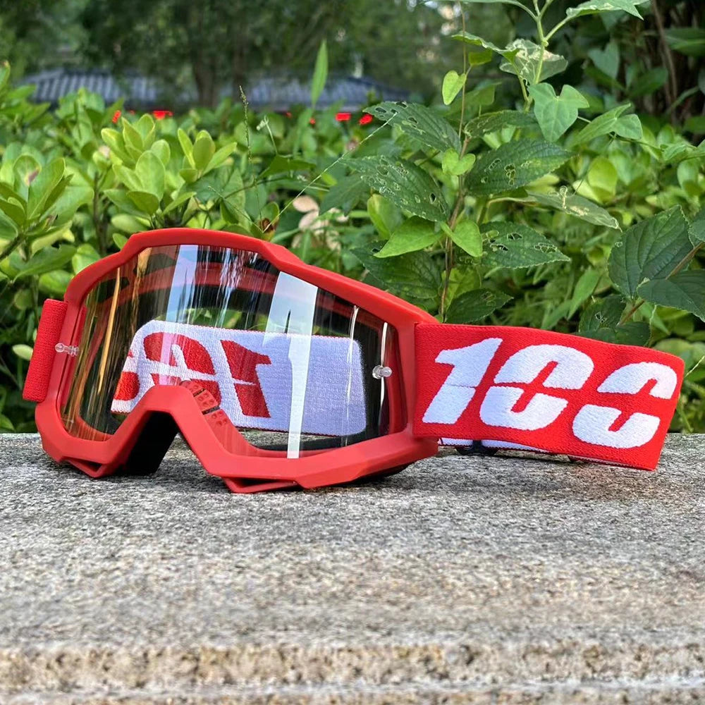 Lunettes Moto Motocross Tout-Terrain Homme — VTT, Masque Coupe-Vent, Protection, Cyclisme