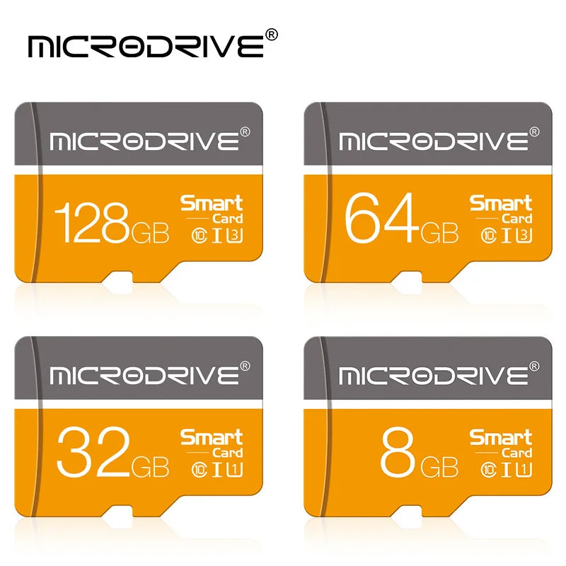 128GB Class 10 SD Flash Mini Memory Card Micro TF Card 64GB 32GB 16GB 8GB for Phones Drone Camera