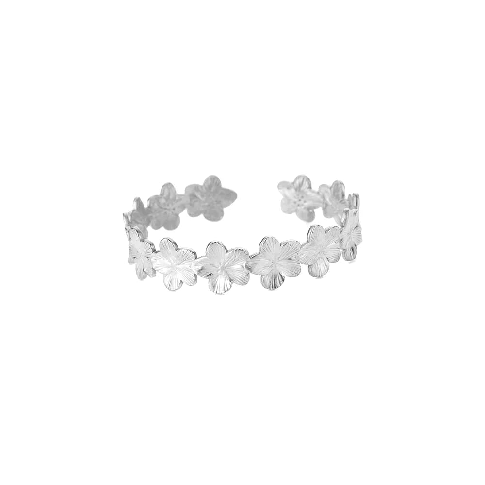 Bracelets d'ouverture à motif de bosse classique exquis pour femmes, manchette, couleur or, acier inoxydable, ornement à main, cadeau