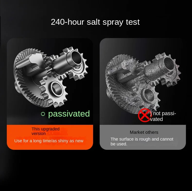 Moulinet de pêche spinning 90% métal — engrenage alliage, roulement à billes 5+1, eau salée et douce