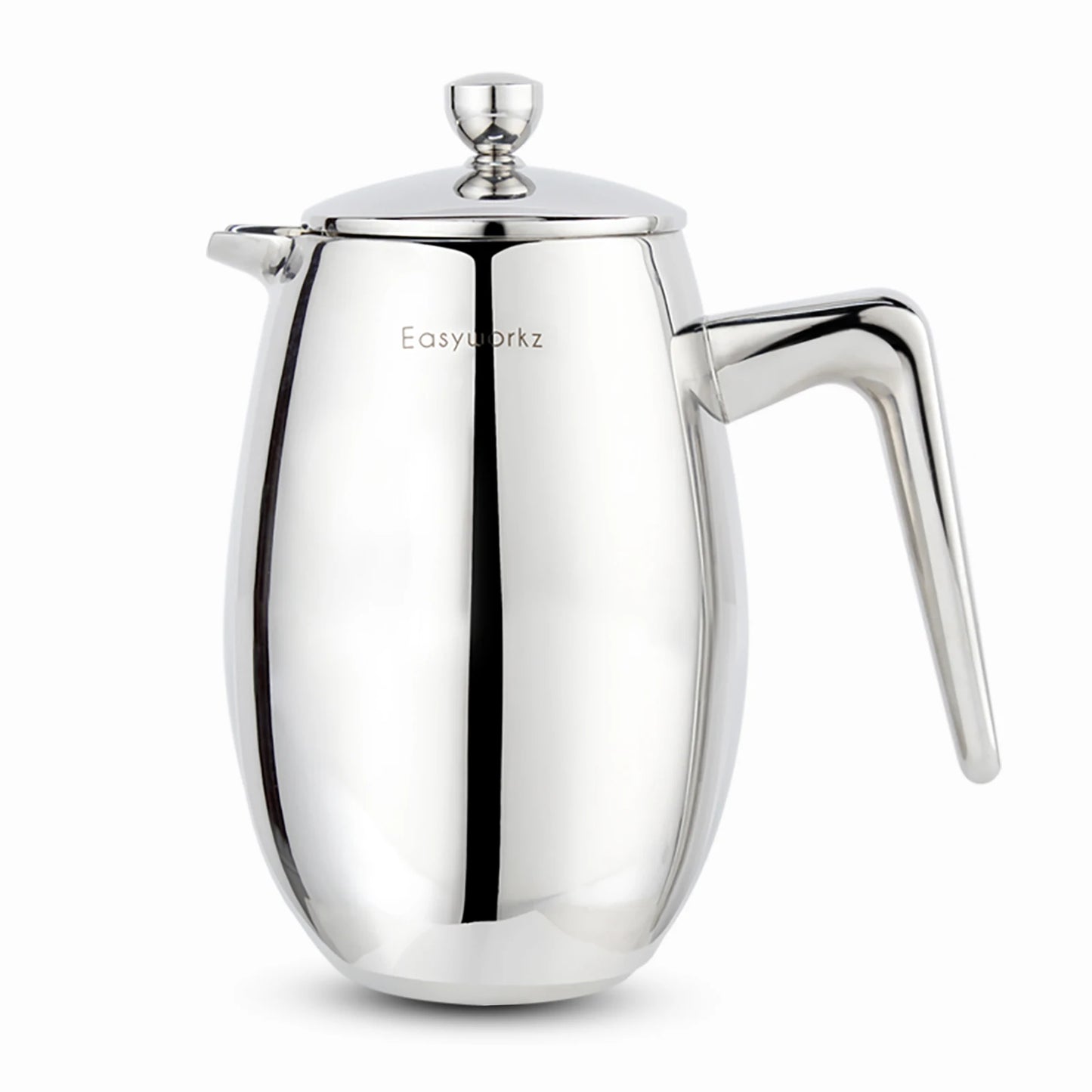 Easyworkz Nando Prensa francesa Cafetera térmica aislada de doble pared Cafetera de acero inoxidable 304