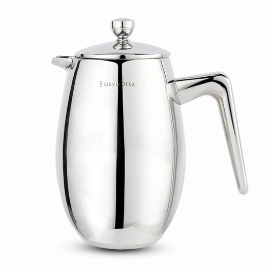 Cafetière French Press thermique à double paroi en acier inoxydable 304 — isolation, voyage