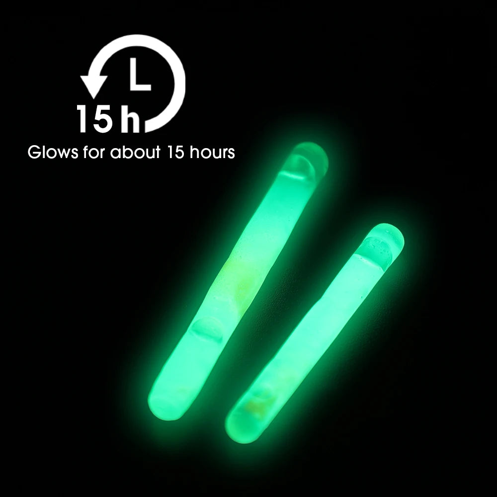 Flotteur de pêche structurels ent dans la nuit, lot de 10, 20 ou 50 pièces de 2.2 à 4.5mm