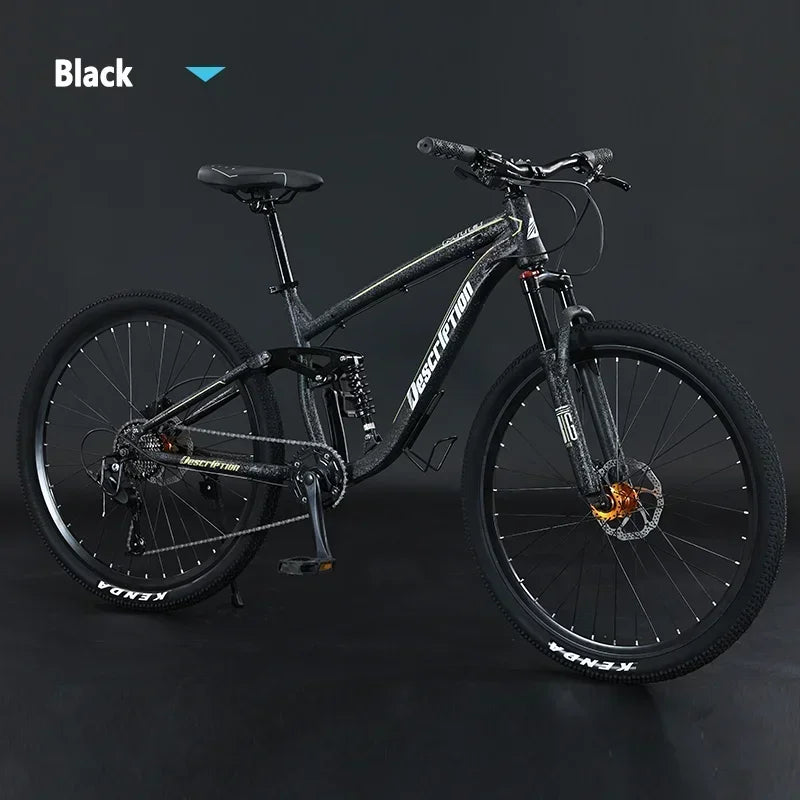27.5 inch mountain bike soft tail MTB 9/10 speed Cross Country bike hydraulic disc brakes shock absorption downhill bicicleta