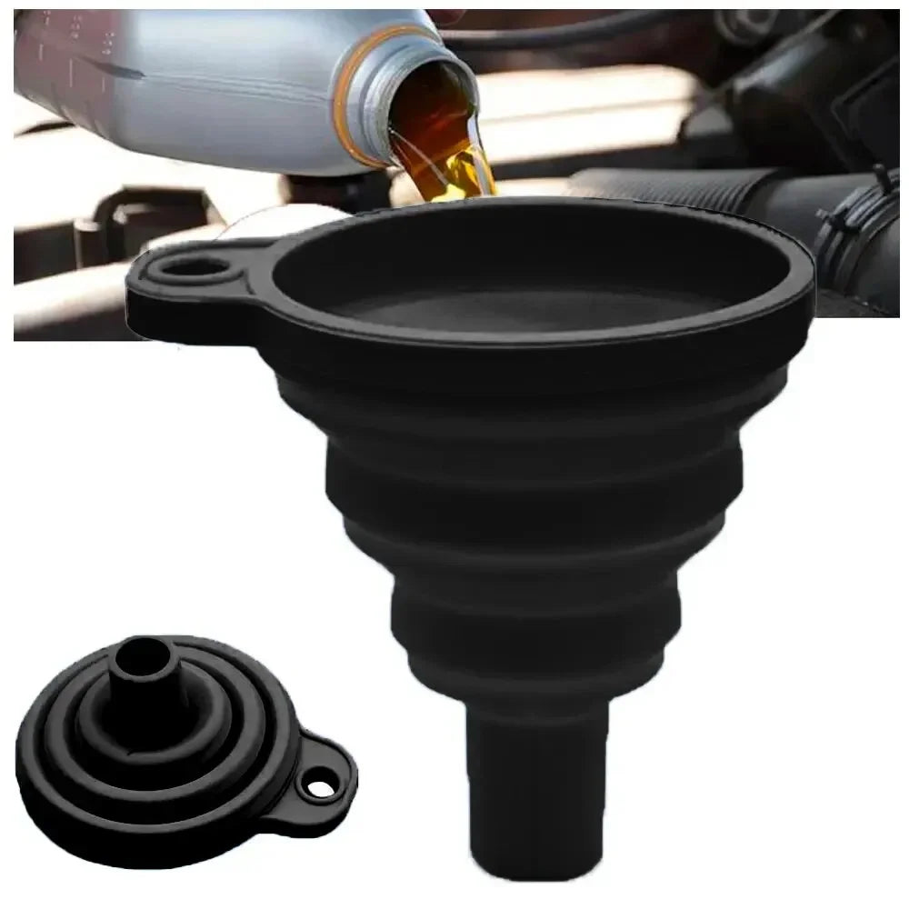 Entonnoir à tige longue pour voiture, outils de remplissage d'huile et de carburant, entonnoir d'huile en plastique anti-éclaboussures, outils de ravitaillement de moto, accessoires automobiles