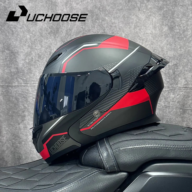 Casque de moto DOT de haute qualité quatre saisons course de Motocross modulaire rabattable hommes femmes casque tout-terrain casque gratuit