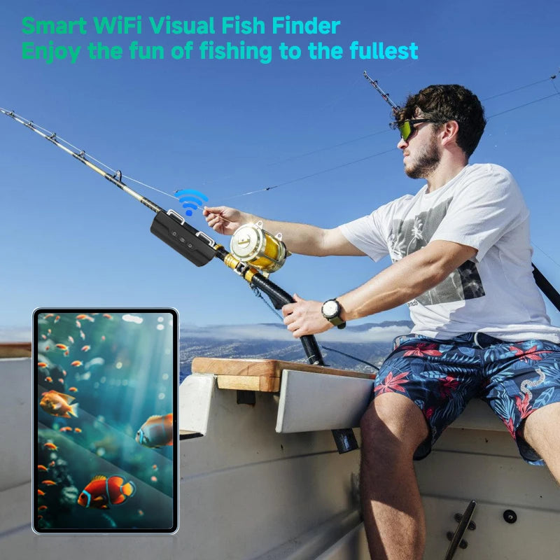 Caméra de Pêche WiFi Dodosee — Vision Sous-Marine HD