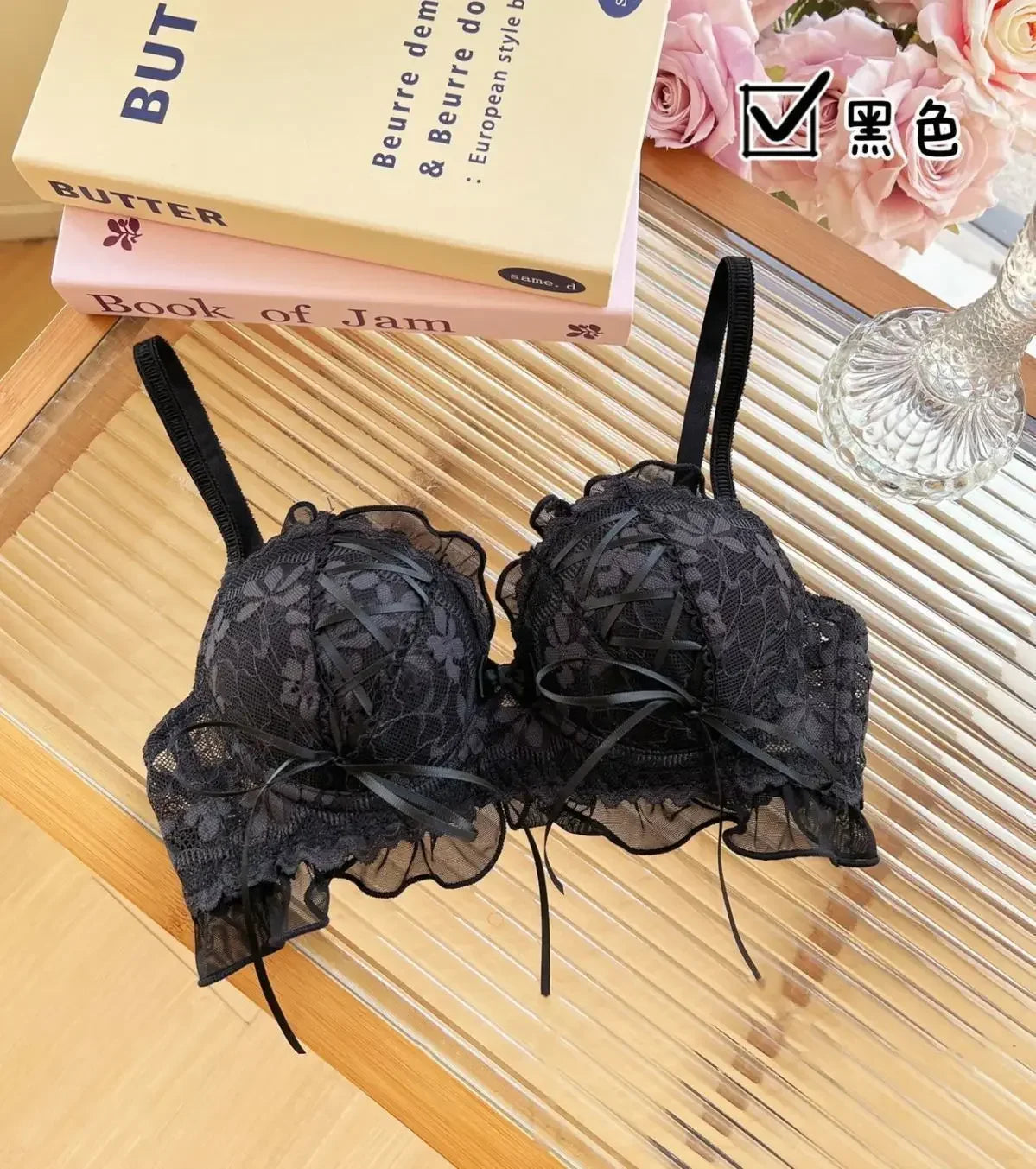 Soutien-gorge Push-Up Lolita Dentelle — Style Japonais Princesse
