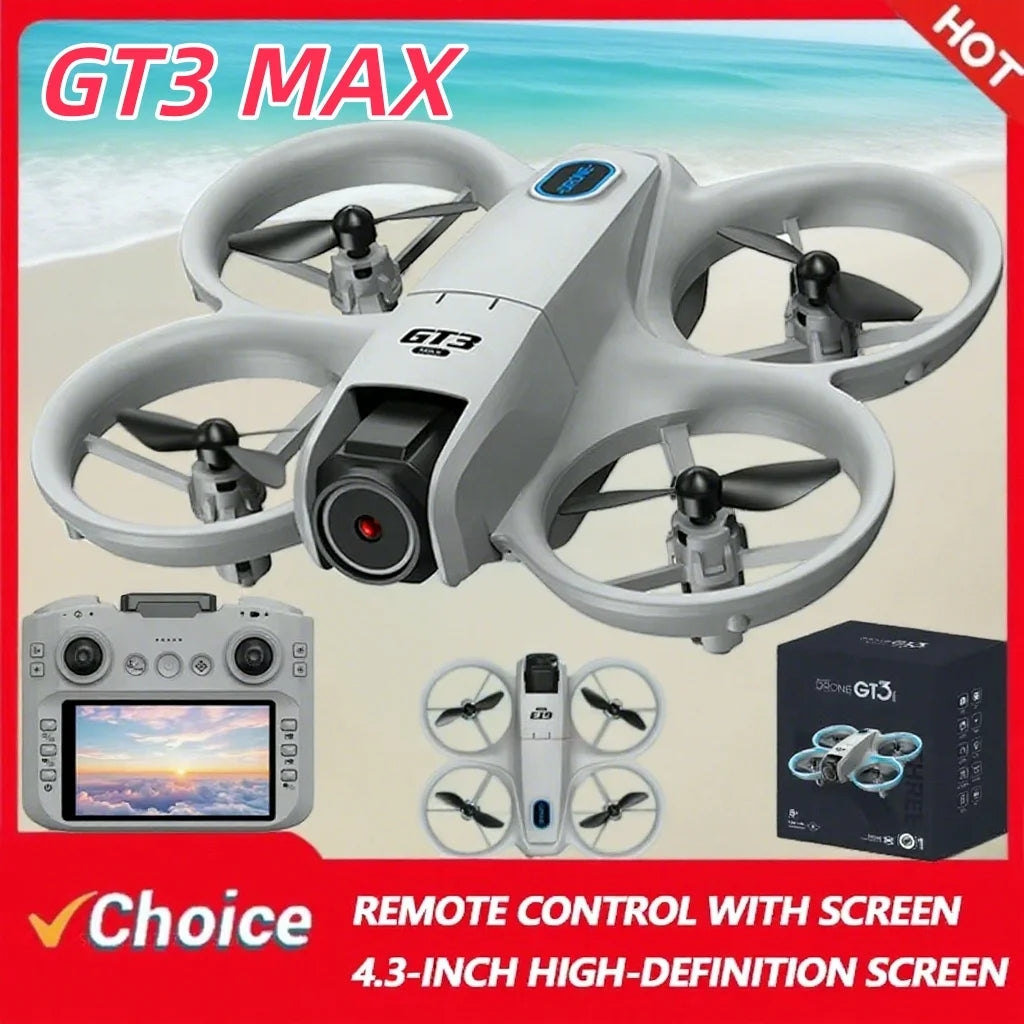Drone 8K HD télécommande — mode sans tête, 360° flip, quadcopter, mini, jouet enfant, cadeau