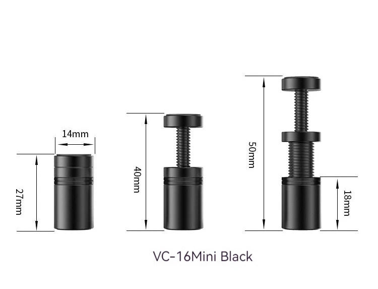 TEUCER VC-16 foulant Carte GPU Titulaire Vertical Télescopique Rotatif Stand Magnétique invite ket Vidéo Porte-Carte
