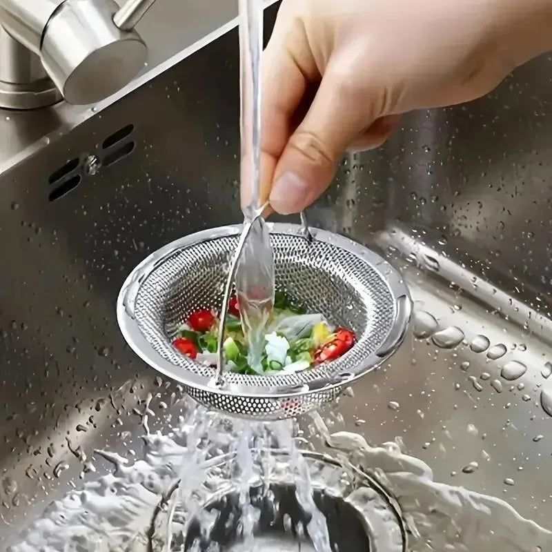 Kitchen sink strainer with handle, RV kitchen sink, sink waste strainer, stainless steel sink dishwasher hopper, restaurant sink 1 piece