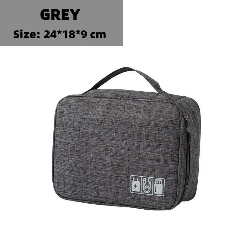 Sac de Rangement Numérique Électronique Voyage — Écouteurs, Câbles & Accessoires