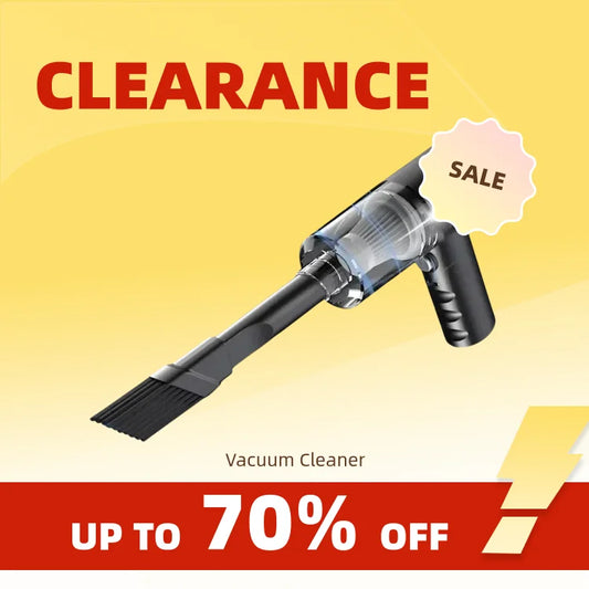 Aspirateur de voiture sans fil — double usage maison et voiture, puissant, haute puissance 120W