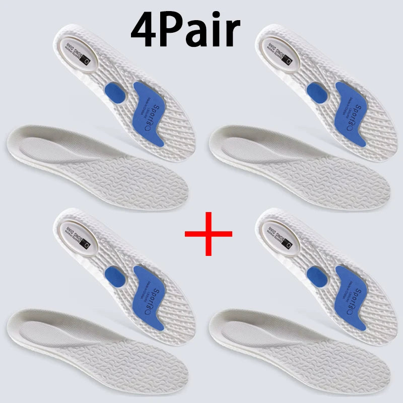 Semelles Intérieures Sport Orthopédiques — Absorption Chocs, Fasciite Plantaire, Homme & Femme