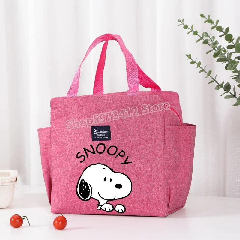Sac isotherme portable pour déjeuner et boissons — mignon, thermique, pique-nique, cadeau enfants