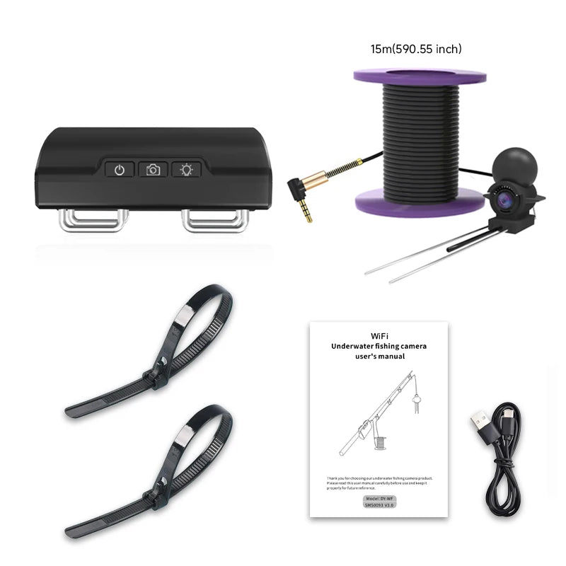Caméra de Pêche WiFi Dodosee — Vision Sous-Marine HD